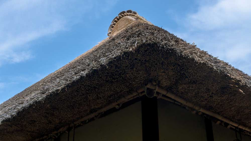 nádtetőfedés, nádtető készítés